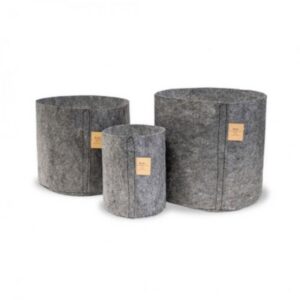 Root pouch GREY textilní květináč