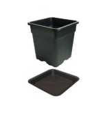 Hranatý Květináč 18L + podmiska