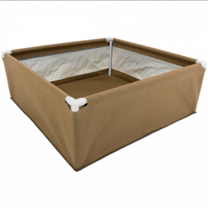 CALI BEDS vel. XL - textilní zvýšený pěstební záhon 120x120x45cm