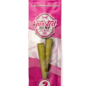 Twisted Hemp Cone, California Dream, 2 ks / bal.